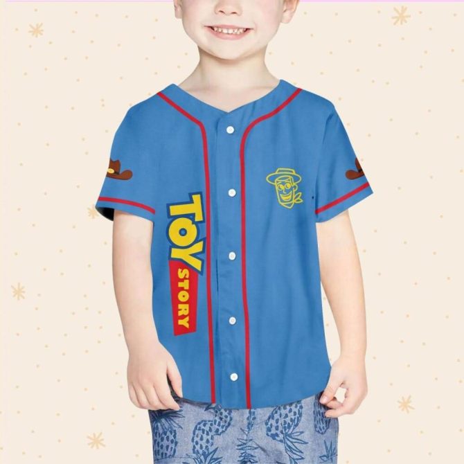 Custom Toy Story Baseball Jersey - Personalized Kids/Youth/Adult Sizes - Image 5