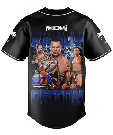 Randy Orton Wrestlemania Graphic T-Shirt - Iconic Wwe Design For Fans