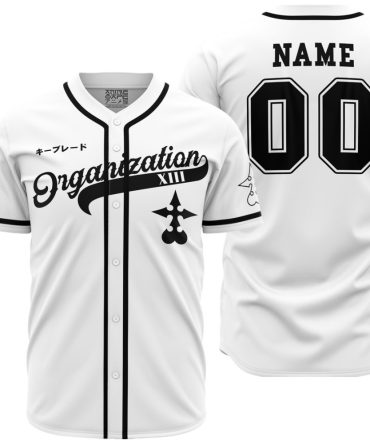 Customizable Organization Xiii Baseball Jersey – Unique Design & Personalized Name, Perfect Gift!