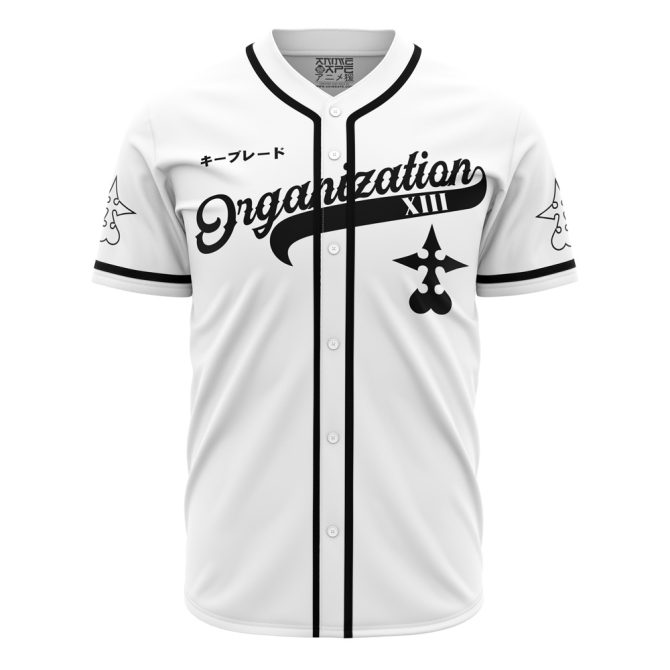 Customizable Organization Xiii Baseball Jersey – Unique Design & Personalized Name, Perfect Gift! - Image 2