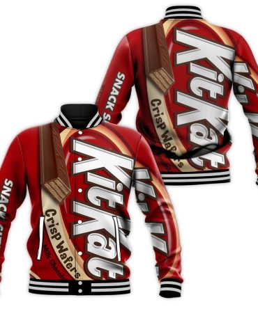 Limited Edition Kitkat Bomber Jacket – Bold Snack Style For Chocolate Lovers!