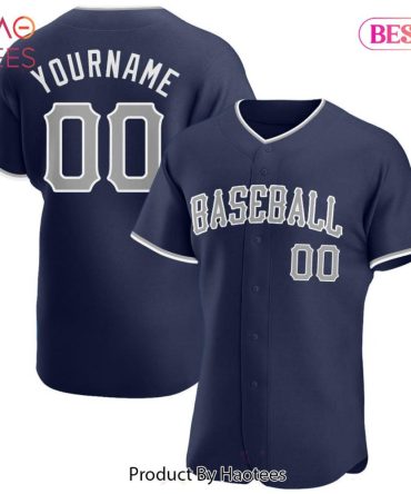 Customizable Baseball Jersey - Personalize Name & Number - Perfect Gift!