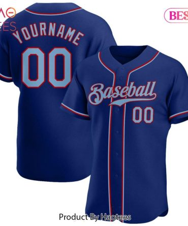 Custom Baseball Jersey - Personalize With Your Name & Number - Perfect Gift For Fans!