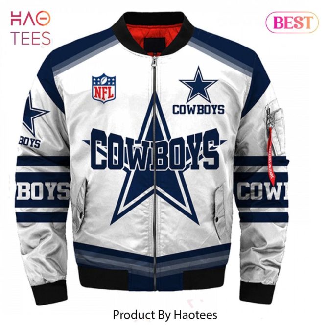 Dallas Cowboys Bomber Jacket - Stylish Nfl Fan Gear For Ultimate Support - Image 4