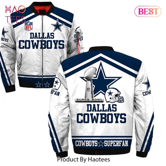 Dallas Cowboys Super Bowl Champion Bomber Jacket - Ultimate Fan Gear