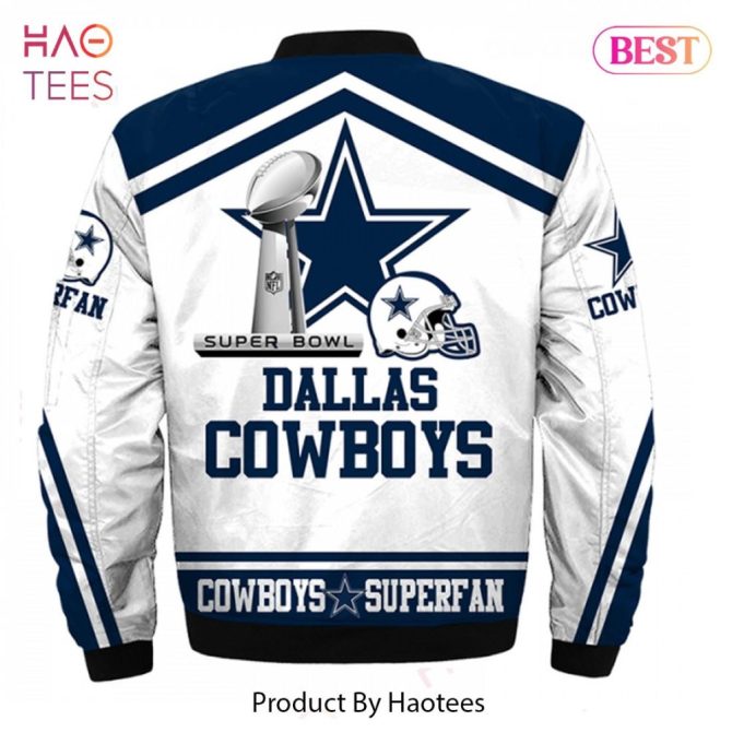 Dallas Cowboys Super Bowl Champion Bomber Jacket - Ultimate Fan Gear - Image 3