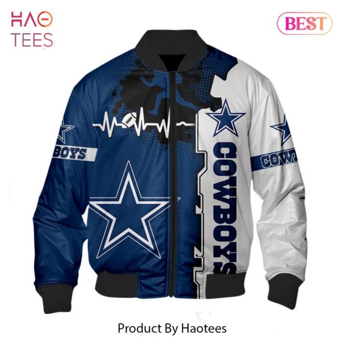Stylish Cowboys Bomber Jacket – Perfect For Fans! Nfl-Inspired Design, Unisex, All Sizes Available – Shop Now!