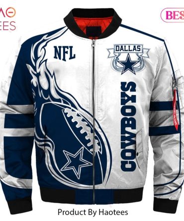 Nfl Dallas Cowboys Bomber Jacket - Stylish Fan Gear For Game Day