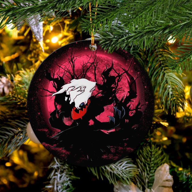 Darkrai Moonlight Ceramic Circle Ornament Perfect Gift For Christmas Holiday