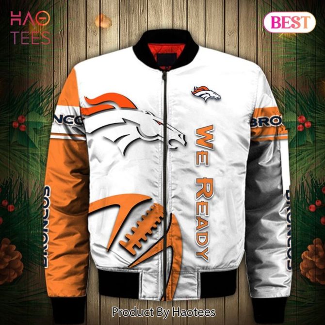 Stylish Denver Broncos Bomber Jacket - Ultimate Fan Gear For Game Day!