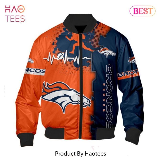 Denver Broncos Fan Jacket - Stylish, Warm, And Perfect For Game Day!
