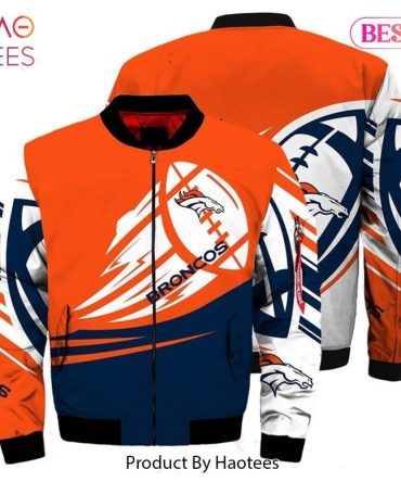 Unisex Broncos Team Bomber Jacket – Stylish Fan Gear By Haotees