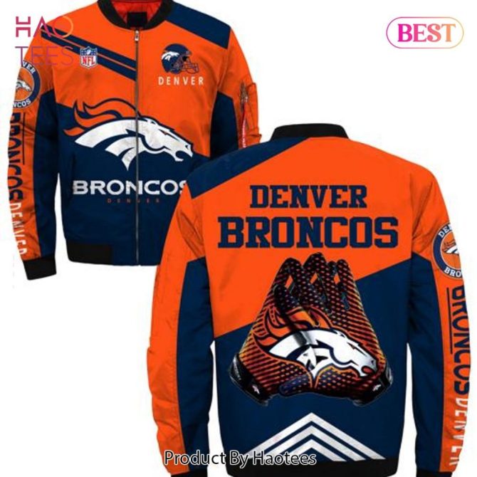 Official Denver Broncos Jacket - Unisex Nfl Team Apparel For Fans