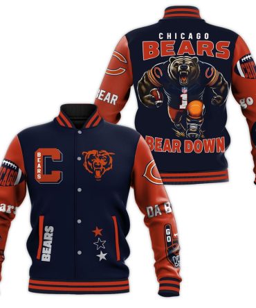 Chicago Bears Varsity Jacket – Bold Team Spirit Apparel For Fans