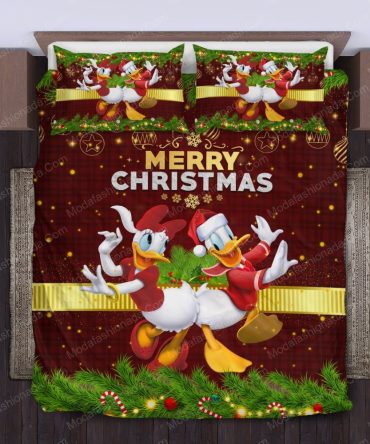 Festive Christmas Bedding Set - Cozy Holiday Duvet Cover With Characters & Cheerful Design