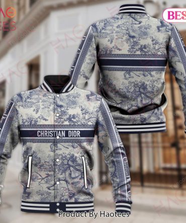 New Edition Christian Dior Luxury Varsity Jacket