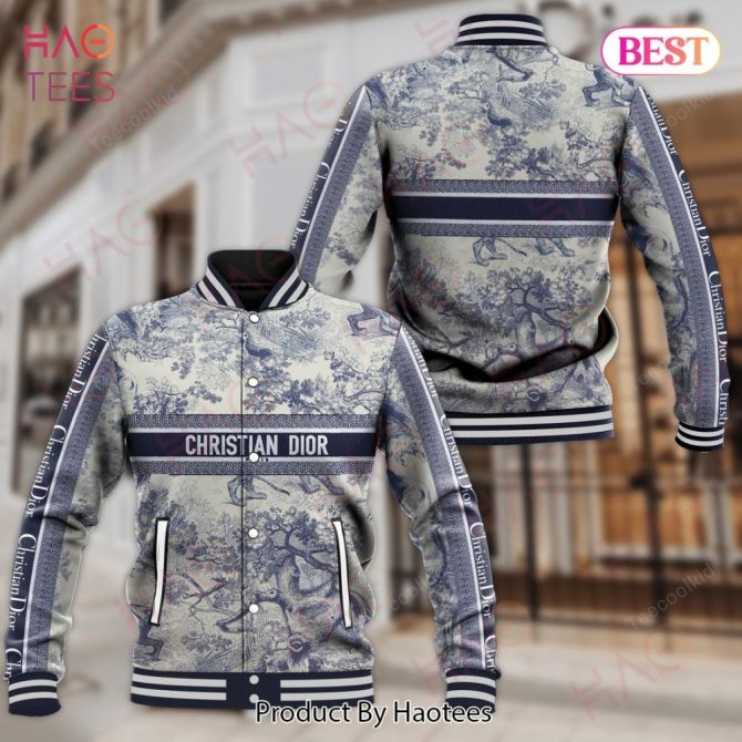 New Edition Christian Dior Luxury Varsity Jacket