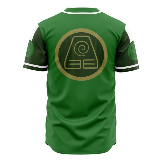 Earthbenders Green Baseball Jersey – Stylish & Comfortable Team Apparel - Image 2