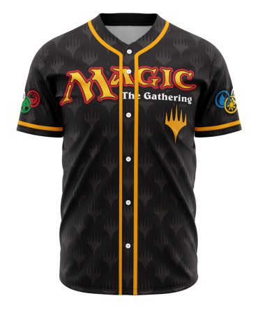Magic The Gathering Baseball Jersey - Stylish Fan Apparel For Mtg Enthusiasts