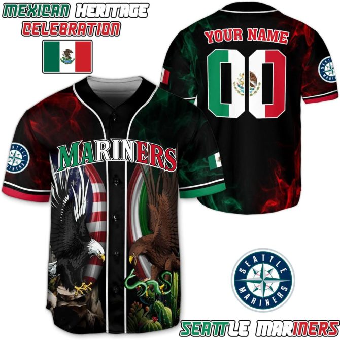 Seattle Mariners Baseball X Mexican Heritage Celebration Special Edition 2025