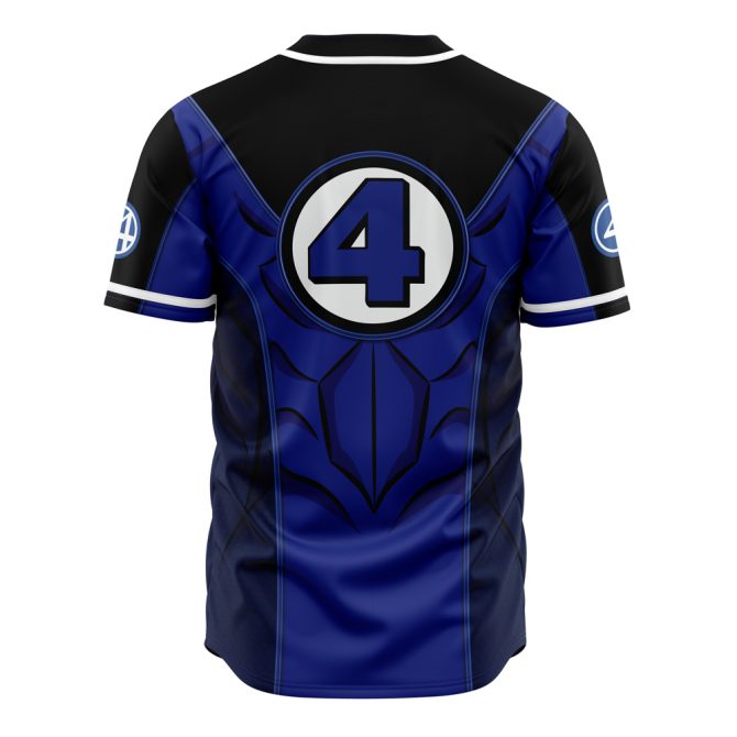 Fantastic 4 Superhero Costume Baseball Jersey - Stylish & Comfortable Fan Gear - Image 2