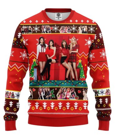 Black Pink Ugly Christmas Sweater Red 1- Amazing Gift Idea Thanksgiving Gift