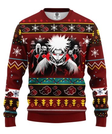 Akatsuki Members Ugly Christmas Sweater Amazing Gift Idea Thanksgiving Gift