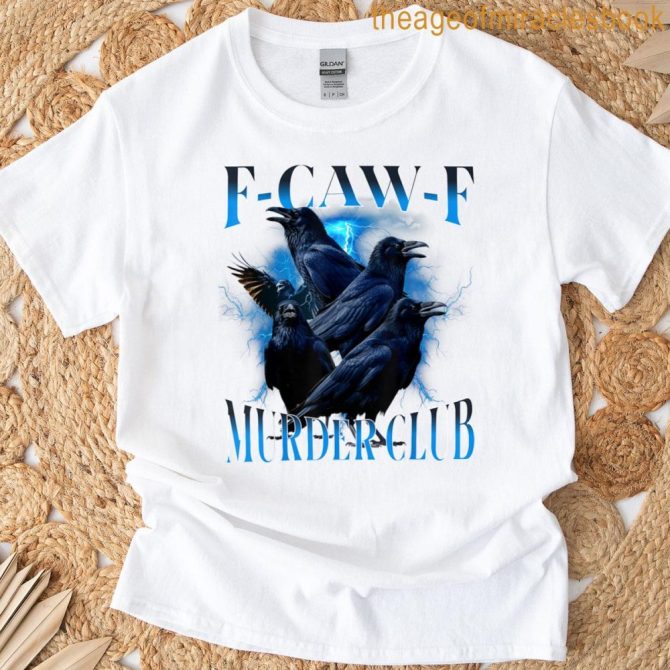 Funny F-Caw-F Crow Bootleg T-Shirt