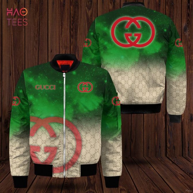 Stylish Green & Beige Designer Bomber Jacket - Trendy Unisex Outerwear, Perfect For Any Season