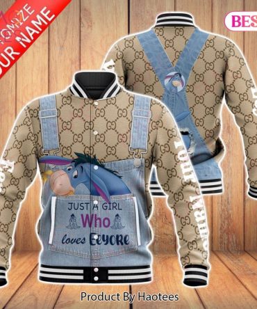 Customizable Eeyore Lover'S Denim Jacket - Personalized Unisex Fashion Outerwear