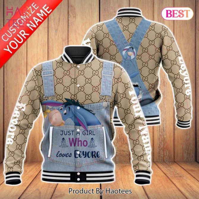 Customizable Eeyore Lover'S Denim Jacket - Personalized Unisex Fashion Outerwear