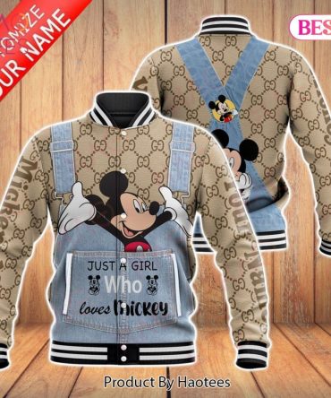 Custom Mickey Mouse Jacket - Personalized Name & Unique Design For Disney Fans