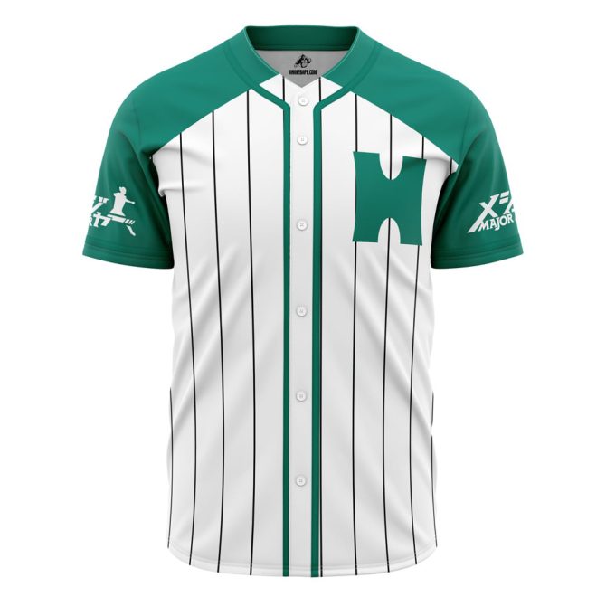Custom Green & White Baseball Jersey – Breathable, Stylish Athletic Wear For Teams & Fans
