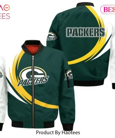 Green Bay Packers Bomber Jacket - Stylish, Warm & Officially Licensed Fan Gear