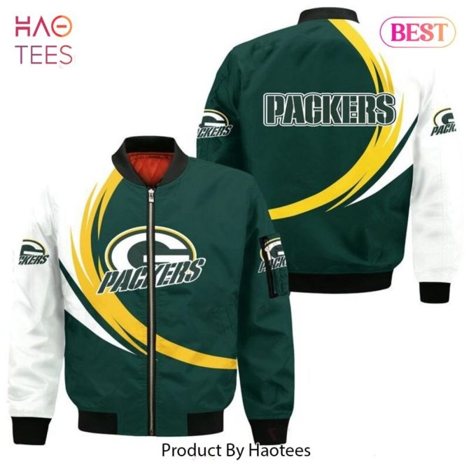 Green Bay Packers Bomber Jacket - Stylish, Warm & Officially Licensed Fan Gear