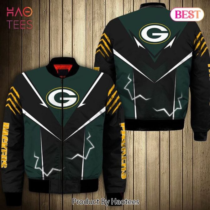 Green Bay Packers Men'S Bomber Jacket – Stylish Nfl Fan Gear For Game Day