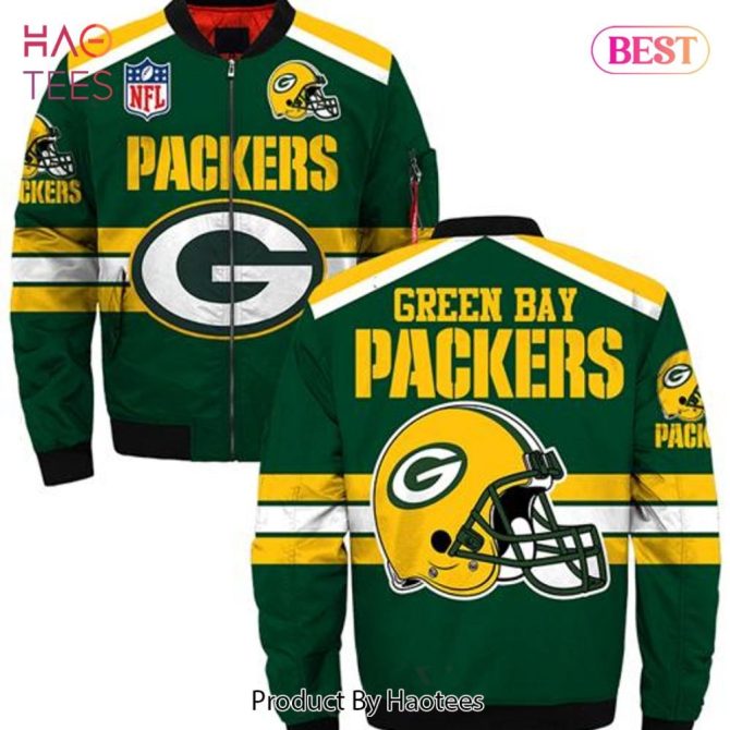 Green Bay Packers Bomber Jacket - Unisex Nfl Team Apparel For Fans - Shop Now! - Image 2