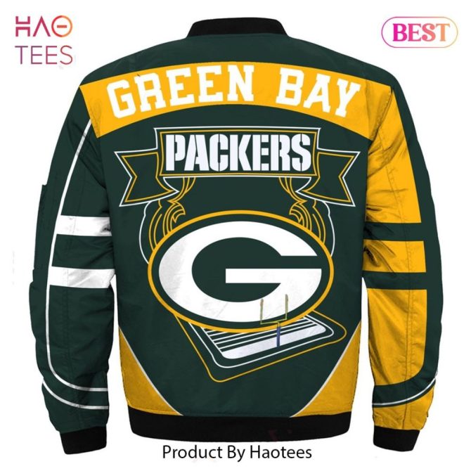 Green Bay Packers Nfl Bomber Jacket - Stylish Fan Gear For Ultimate Game Day Comfort - Image 2