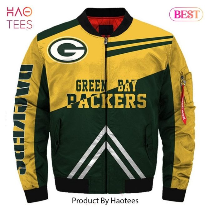 Green Bay Packers Nfl Bomber Jacket - Stylish Fan Gear For Ultimate Game Day Comfort - Image 3