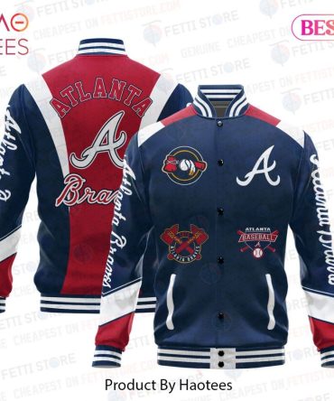Atlanta Braves Varsity Jacket - Stylish Baseball Fan Gear By Haotees