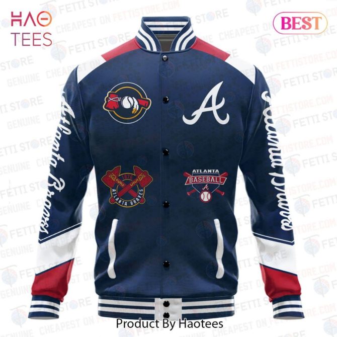 Atlanta Braves Varsity Jacket - Stylish Baseball Fan Gear By Haotees - Image 2