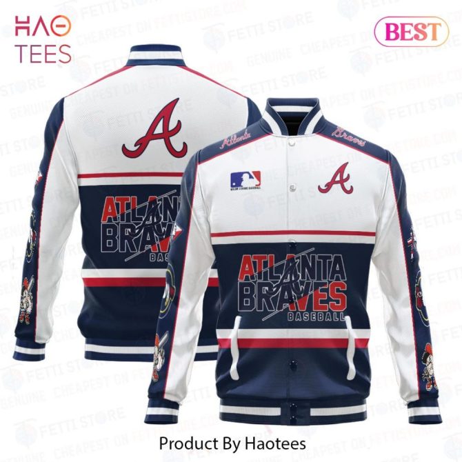 Atlanta Braves Mlb Baseball Jacket - Premium Fan Gear By Haotees