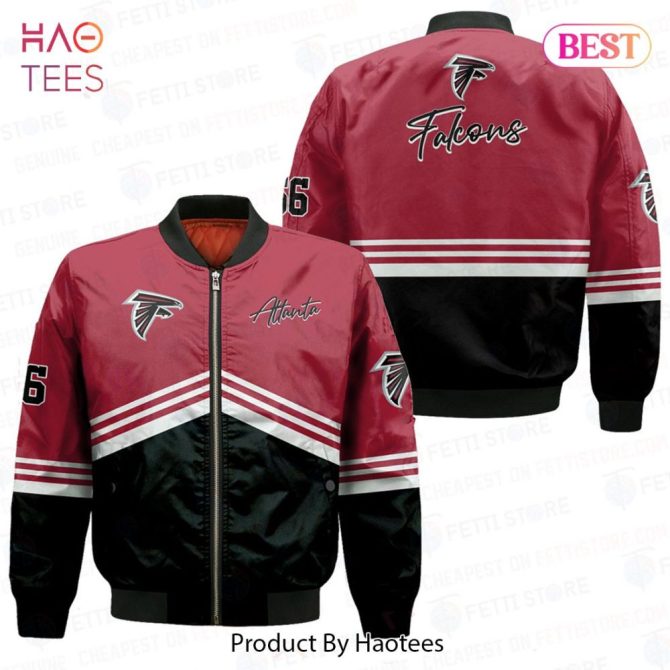 Hot Atlanta Falconsnational Football League Aop Bomber Jacket