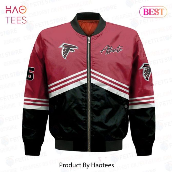 Hot Atlanta Falconsnational Football League Aop Bomber Jacket - Image 2