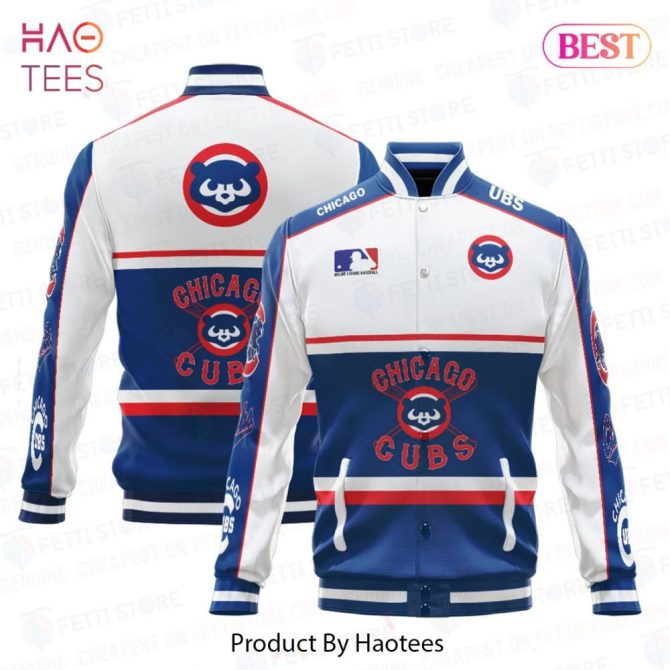 Chicago Cubs Varsity Jacket - Premium Mlb Fan Apparel By Haotees