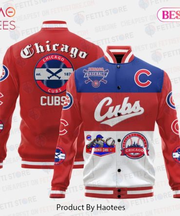 Chicago Cubs Retro Varsity Jacket - Stylish Fan Apparel For Baseball Lovers
