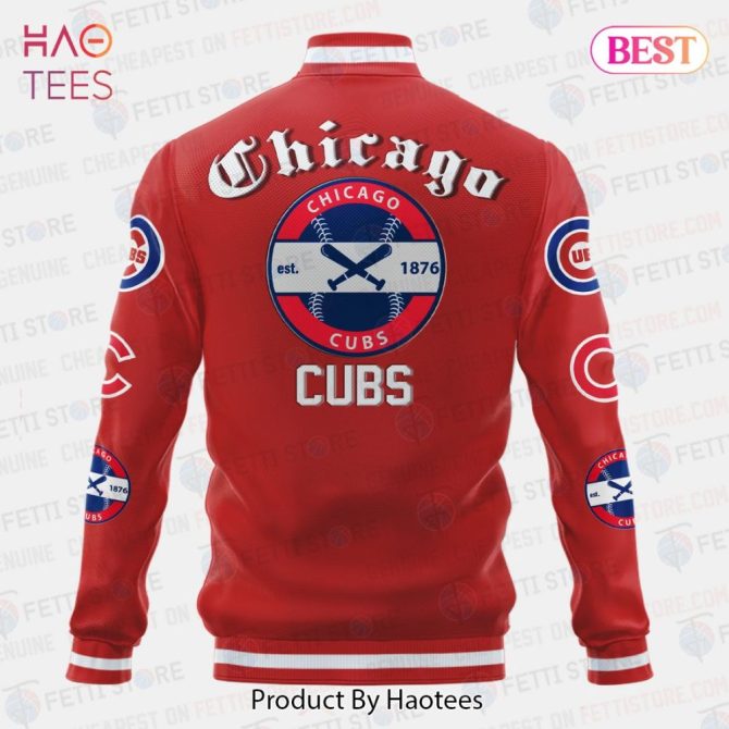 Chicago Cubs Retro Varsity Jacket - Stylish Fan Apparel For Baseball Lovers - Image 3