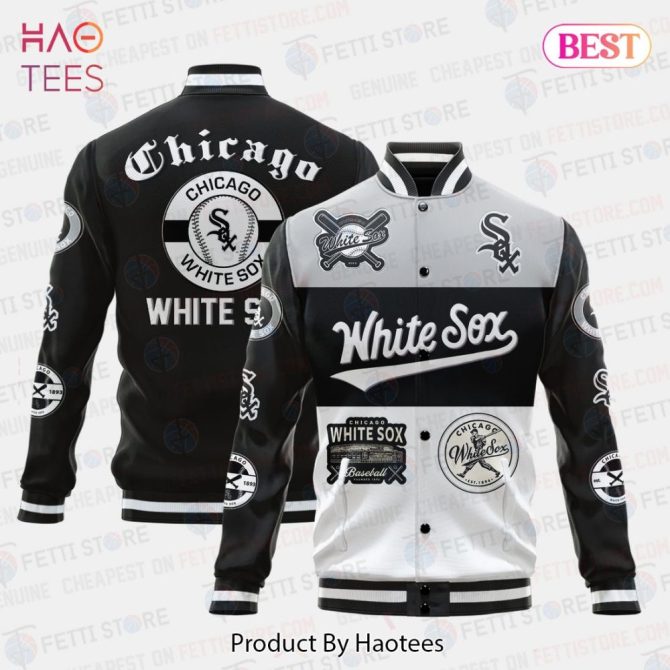 Chicago White Sox Varsity Jacket - Stylish Streetwear For Baseball Fans , Limited Edition