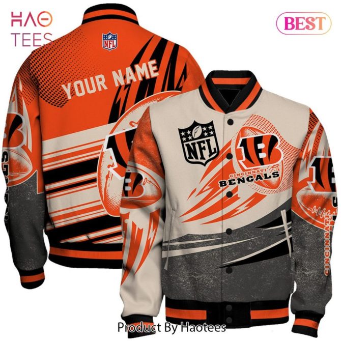 Custom Cincinnati Bengals Nfl Jacket - Personalized Football Fan Gear