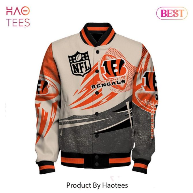 Custom Cincinnati Bengals Nfl Jacket - Personalized Football Fan Gear - Image 2